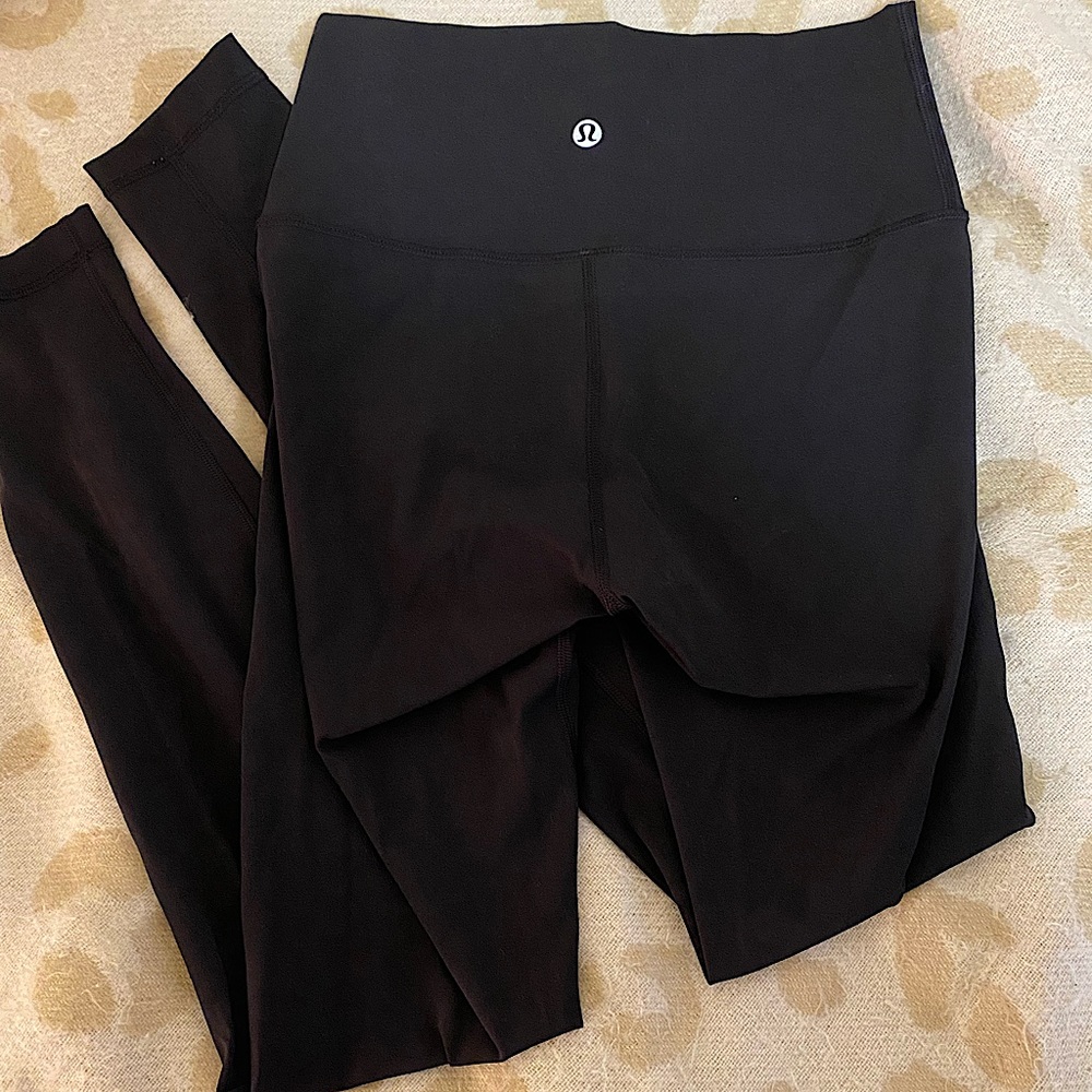 Lululemon wonderunder black leggings